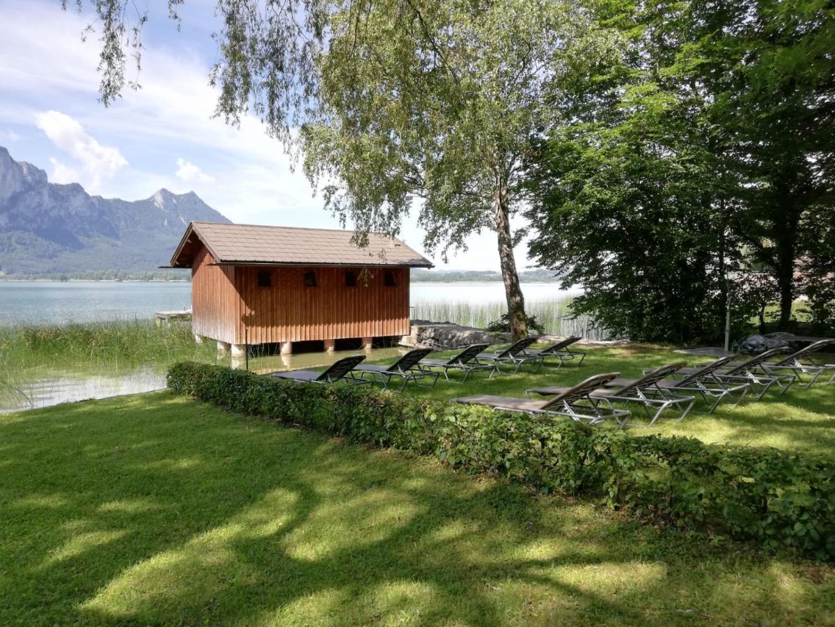 Iris Porsche Hotel & Restaurant Mondsee Exterior foto